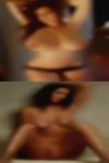 Beautiful ebony nude woman